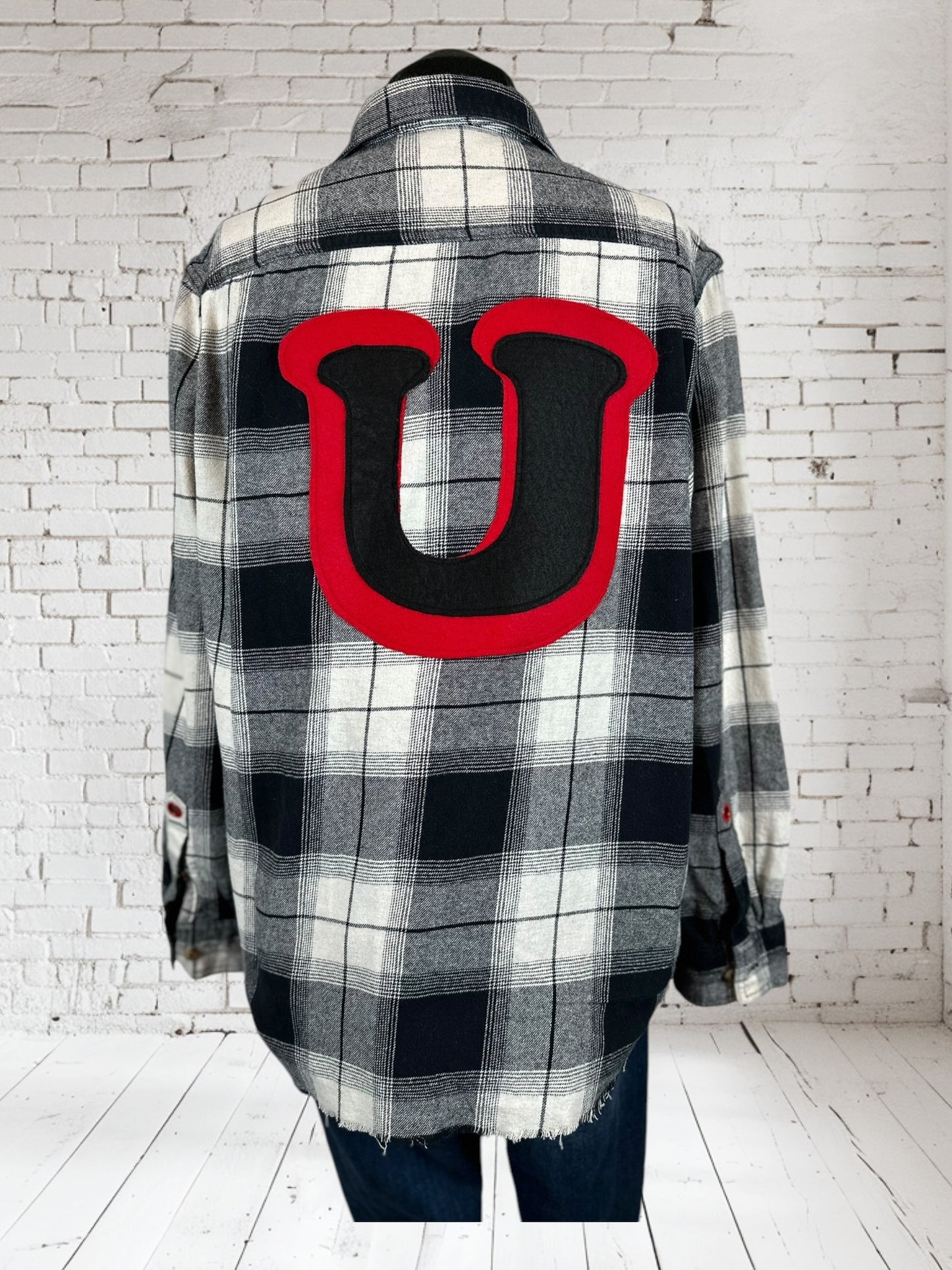 Black & White Utah Flannel