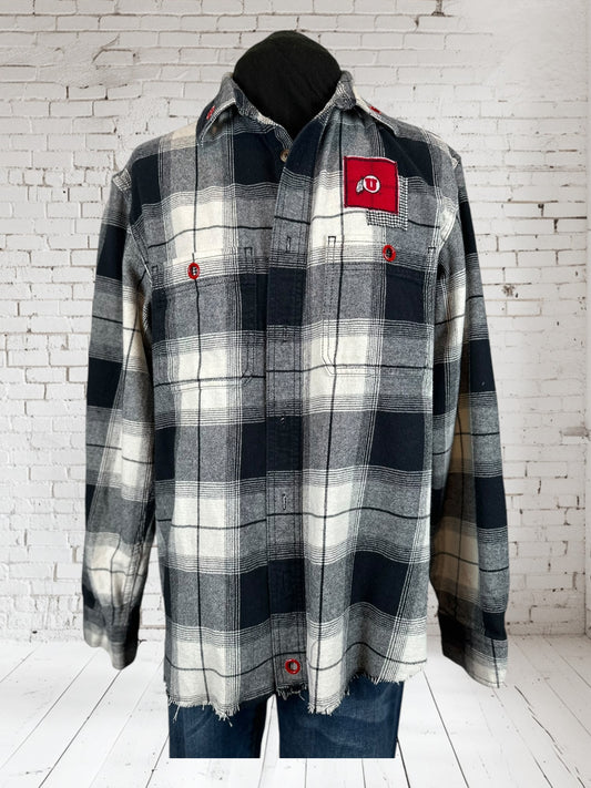 Black & White Utah Flannel